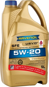Ulei motor RAVENOL SFE SAE 5W-20 USVO 5 L (aktion)