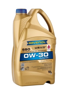Ulei motor RAVENOL SSO SAE 0W-30 USVO 5 L,1111100-005, integral sintetic