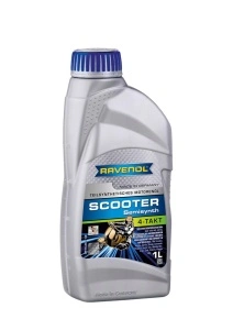 RAVENOL scooter 4-Takt Teilsynth. 1 L - ulei motor - Aprilia, Arctic Cat, Argo, Bombardier, Dinli, Honda, Kawasaki, Peugeot, Piaggio, Polaris, Suzuki, Yamaha