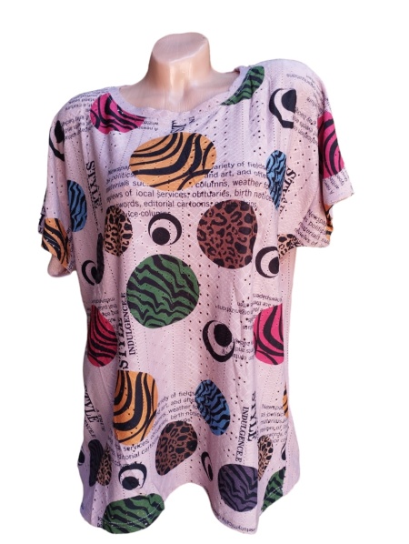 Bluza dama calitativa cu maneca scurta cod x2421