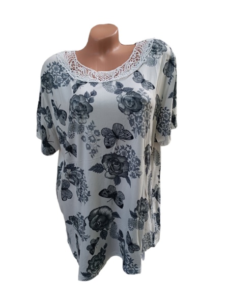 Bluza dama calitativa cu maneca scurta cod x2461