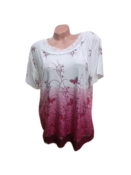 Bluza dama calitativa cu maneca scurta cod x2471