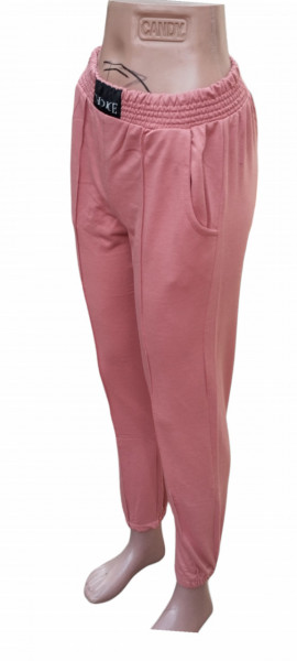 Pantaloni dama calitativi din bumbac de trening cod T1306