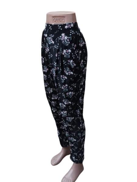 Pantaloni lungi vaporosi de vara pentru dama cod x5348