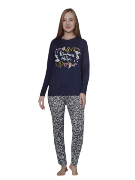 Pijama dama din bumbac calitativ cod x3968
