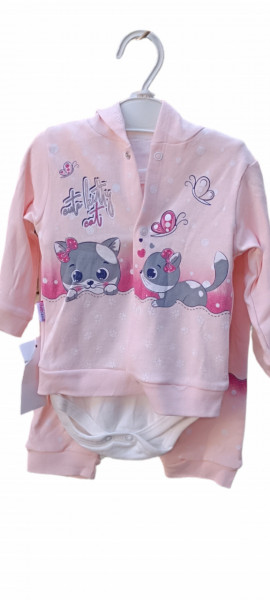 trening bebe format din 3 piese model nou cod S153
