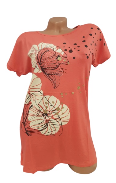 Tricou dama din bumbac calitativ cod x5914