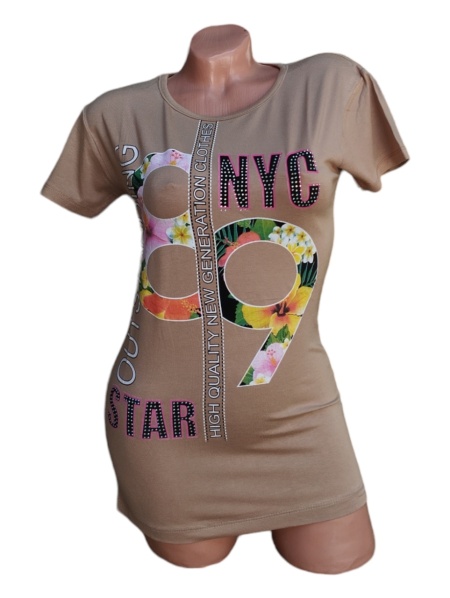 Tricou dama din bumbac calitativ model nou cod x1224