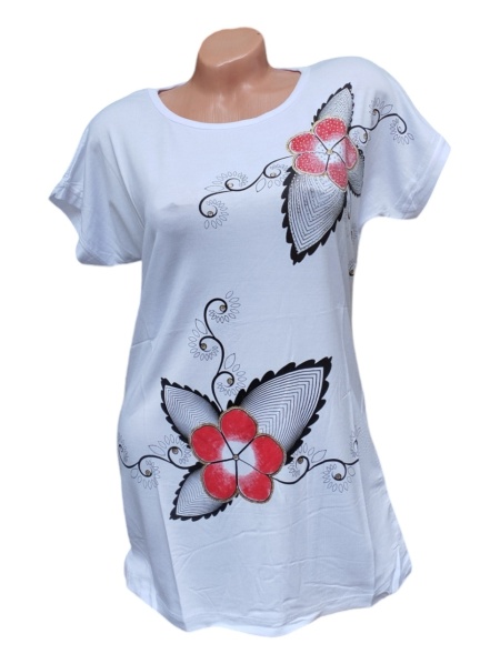 Tricou dama din bumbac calitativ model nou cod x1244