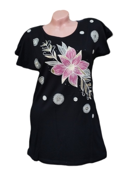Tricou dama din bumbac calitativ model nou cod x1269