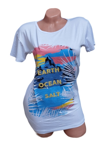Tricou dama din bumbac calitativ model nou cod x1289