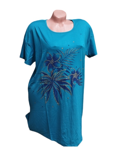Tricou dama din bumbac calitativ model nou cod x1329