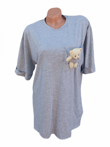 tricou scurt stil tunica model nou cod L16791