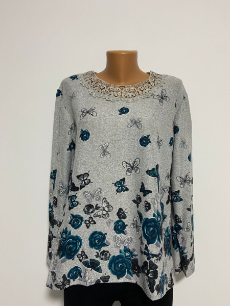 Bluza calitativa de dama subtire cod T667