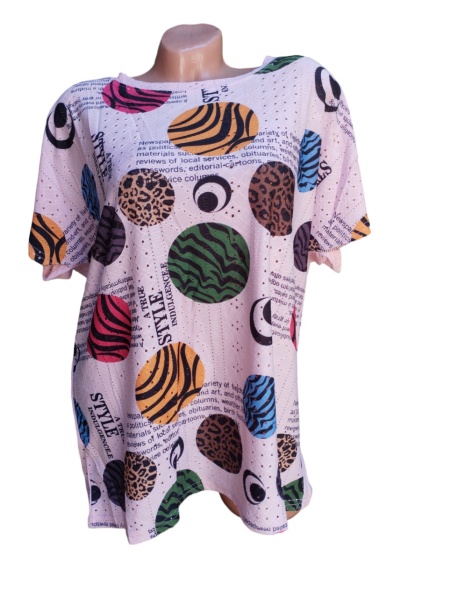 Bluza dama calitativa cu maneca scurta cod x2422