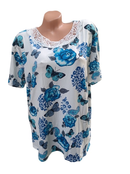 Bluza dama calitativa cu maneca scurta cod x2462