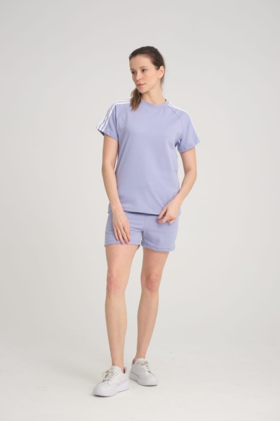 Compleu calitativ cu pantaloni scurti de dama cod x0970