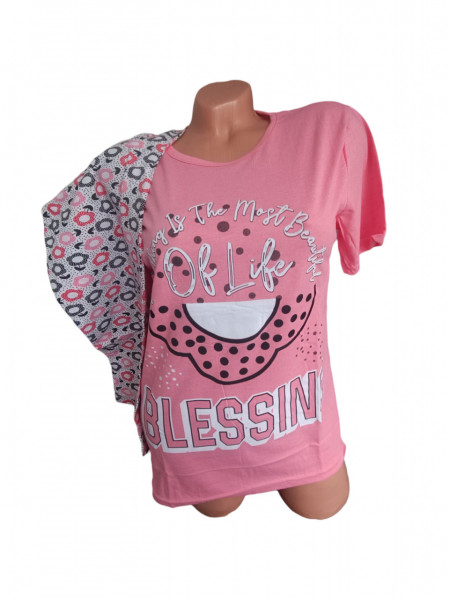 pijama dama cu maneca scurta cod p642