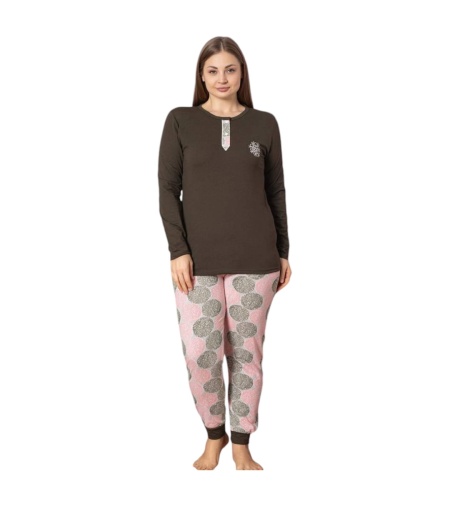 Pijama dama din bumbac calitativ cod x3959