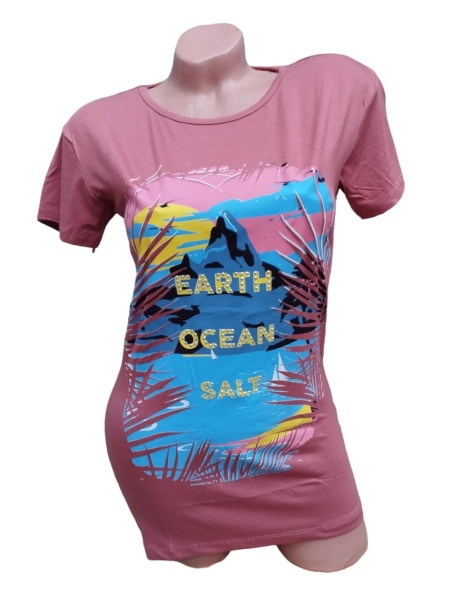 Tricou dama calitativ din bumbac model nou cod x2870