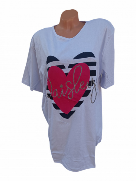 tricou dama cu maneca scurta model nou cod n4044