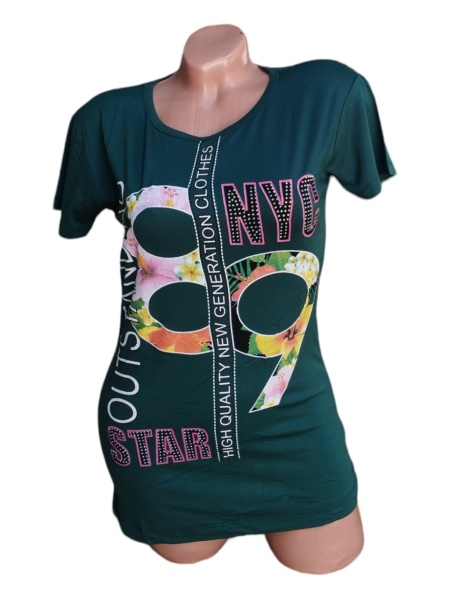 Tricou dama din bumbac calitativ model nou cod x1225