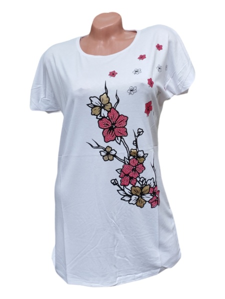 Tricou dama din bumbac calitativ model nou cod x1255