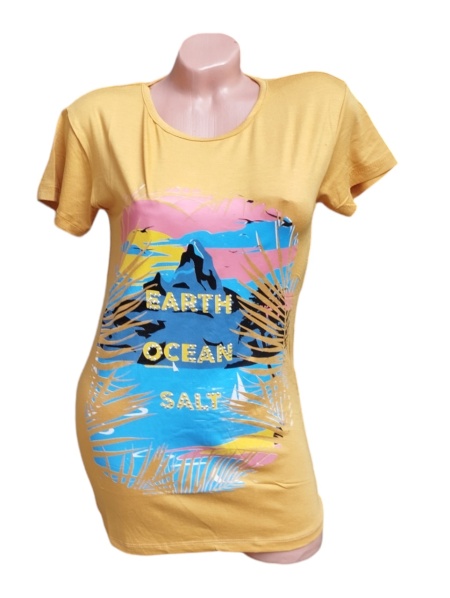 Tricou dama din bumbac calitativ model nou cod x1290