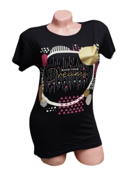 Tricou dama din bumbac calitativ model nou cod x1300