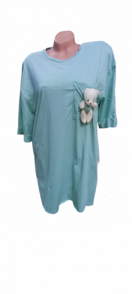 tricou scurt stil tunica model nou cod L18811