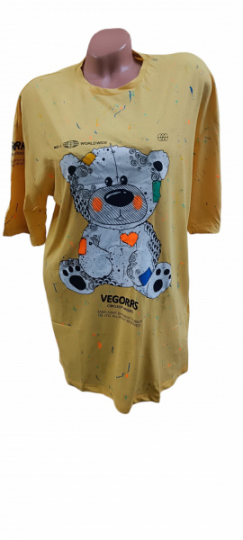 tricou scurt stil tunica model nou cod L18832