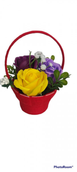 Aranjamente florale din săpun cod k149