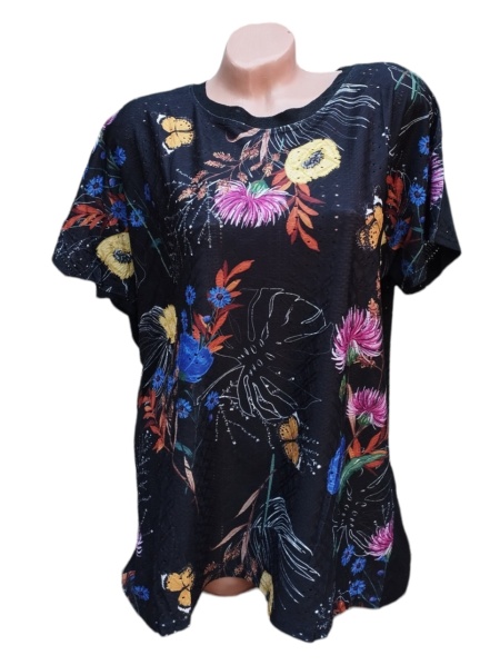 Bluza dama calitativa cu maneca scurta cod x2402