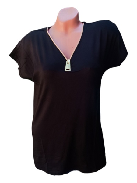 Bluza dama calitativa cu maneca scurta cod x2473