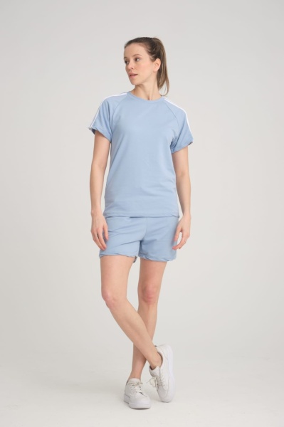 Compleu calitativ cu pantaloni scurti de dama cod x0971