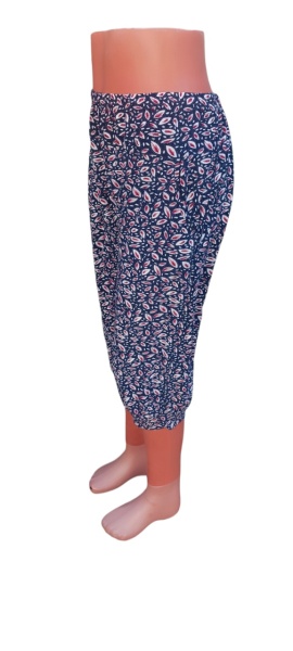 Pantaloni 3 sfert vaporosi de vara pentru dama cod x5390