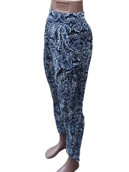 Pantaloni lungi vaporosi de vara pentru dama cod x5350