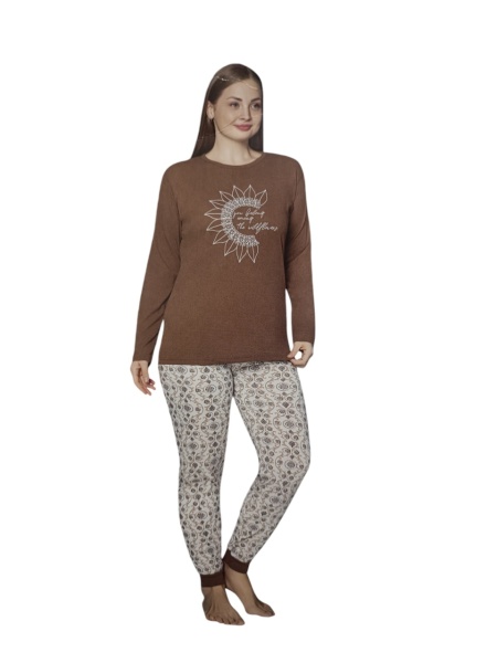 Pijama dama din bumbac calitativ cod x3970