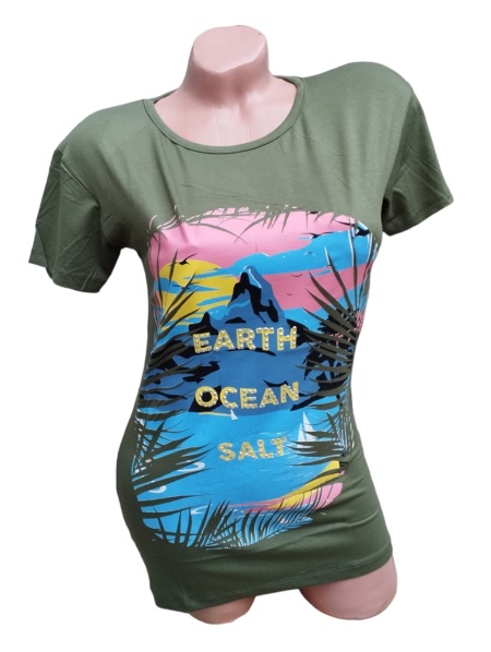 Tricou dama calitativ din bumbac model nou cod x2851