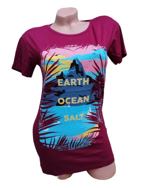 Tricou dama calitativ din bumbac model nou cod x2871