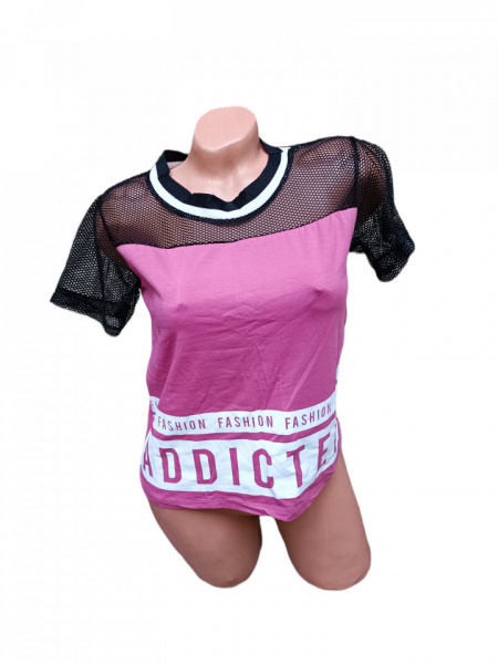 Tricou dama cu maneca scurta cod c986