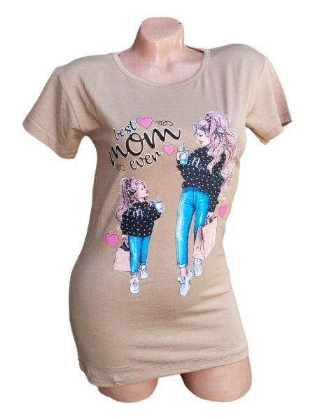 Tricou dama din bumbac calitativ model nou cod x1226