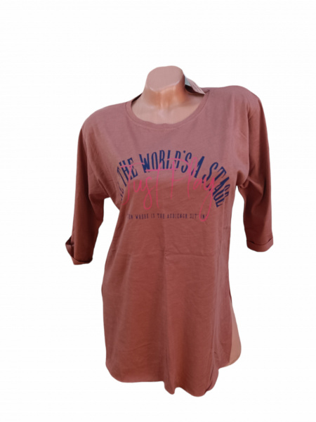 tricou scurt stil tunica model nou cod L17192