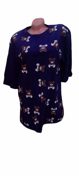 tricou scurt stil tunica model nou cod L18812