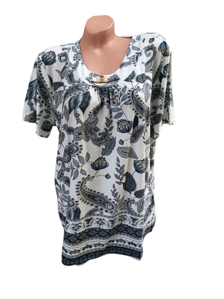 Bluza dama calitativa cu maneca scurta cod x2454