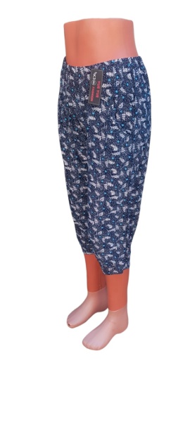 Pantaloni 3 sfert vaporosi de vara pentru dama cod x5391