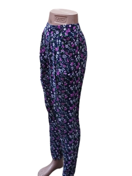 Pantaloni lungi vaporosi de vara pentru dama cod x5361