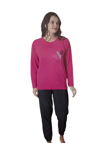 Pijama dama din bumbac calitativ cod x3971