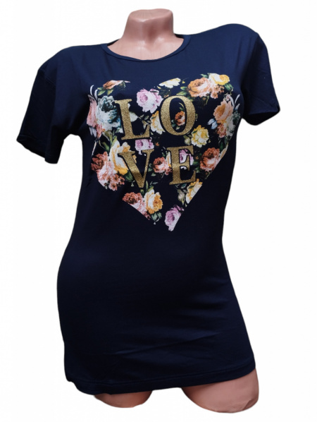Tricou dama calitativ cu maneca scurta cod x0184