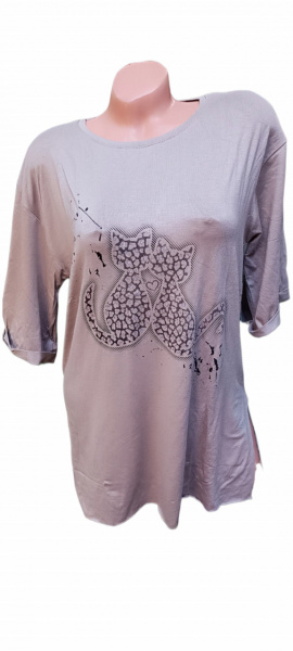 tricou dama cu maneca scurta model nou cod L24527